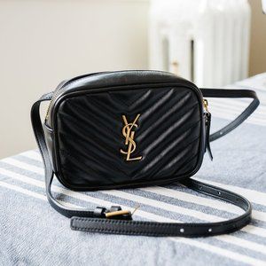 Saint Laurent - YSL - Lou Matelassé Leather Belt Bag